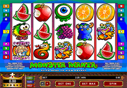 Monster Mania New Slot game at Casino Kingdom