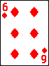 Six of Diamonds